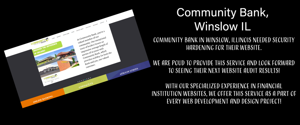 Community Bank of Winslow Illinois