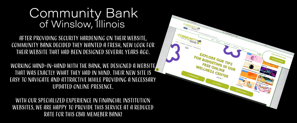 Community Bank of Winslow Illinois